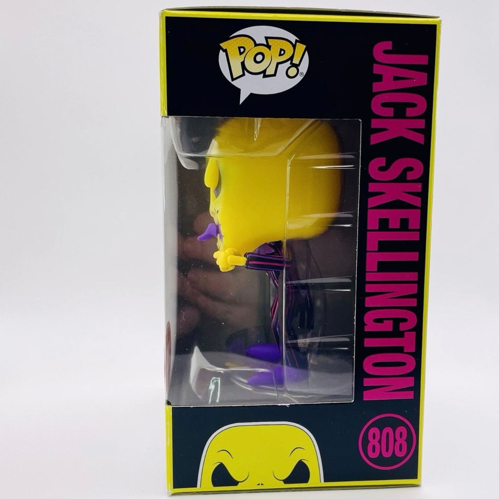 Funko Pop! Disney: The Nightmare Before Christmas - Jack Skellington #808 Blacklight - GameStop Exclusive