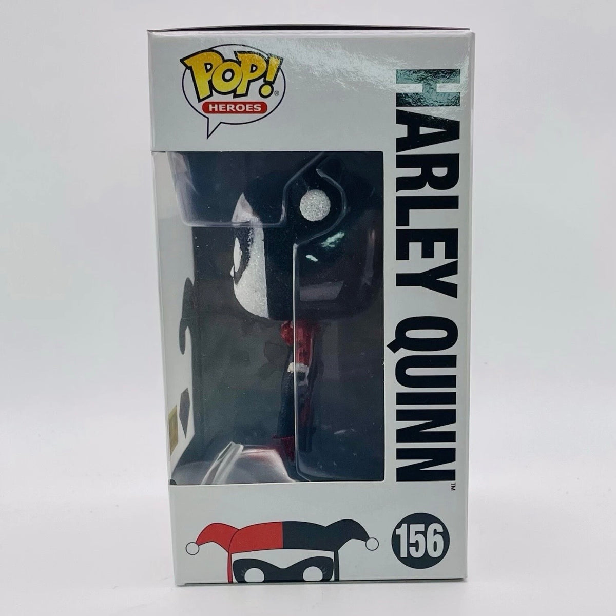 Funko Pop! Heroes: Harley Quinn #156 Diamond Collection Glitter - Hot Topic Exclusive