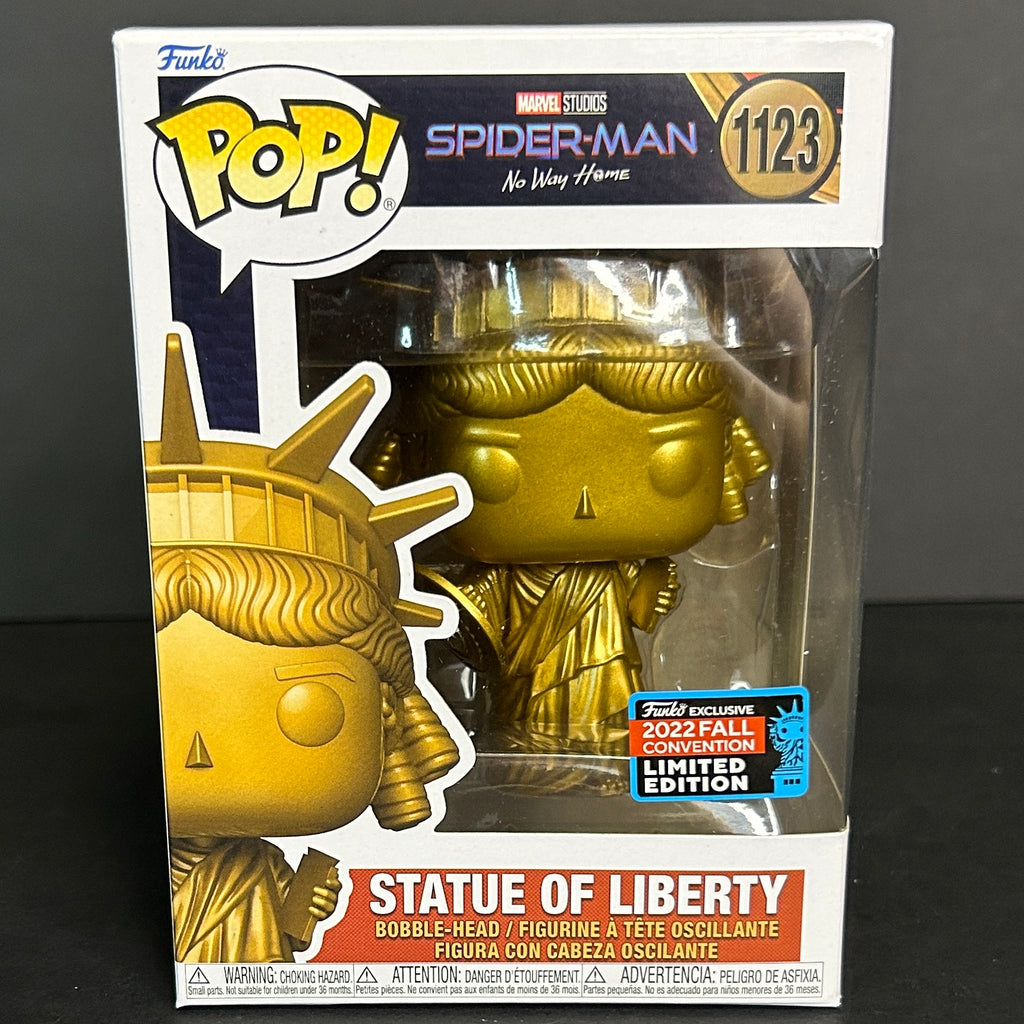 Funko Pop! Spider-Man No Way Home - Statue of Liberty #1123 - 2022 NYCC Fall Convention Exclusive