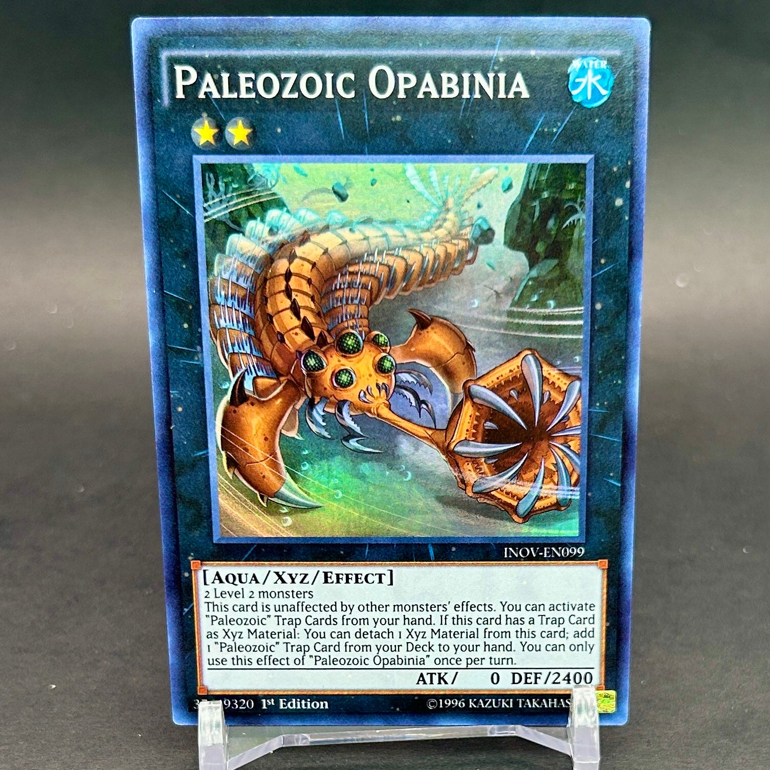 NM - Yu-Gi-Oh! - Peleozoic Opabinia 1st Edition INOV-EN009 - Invasion: Vengeance