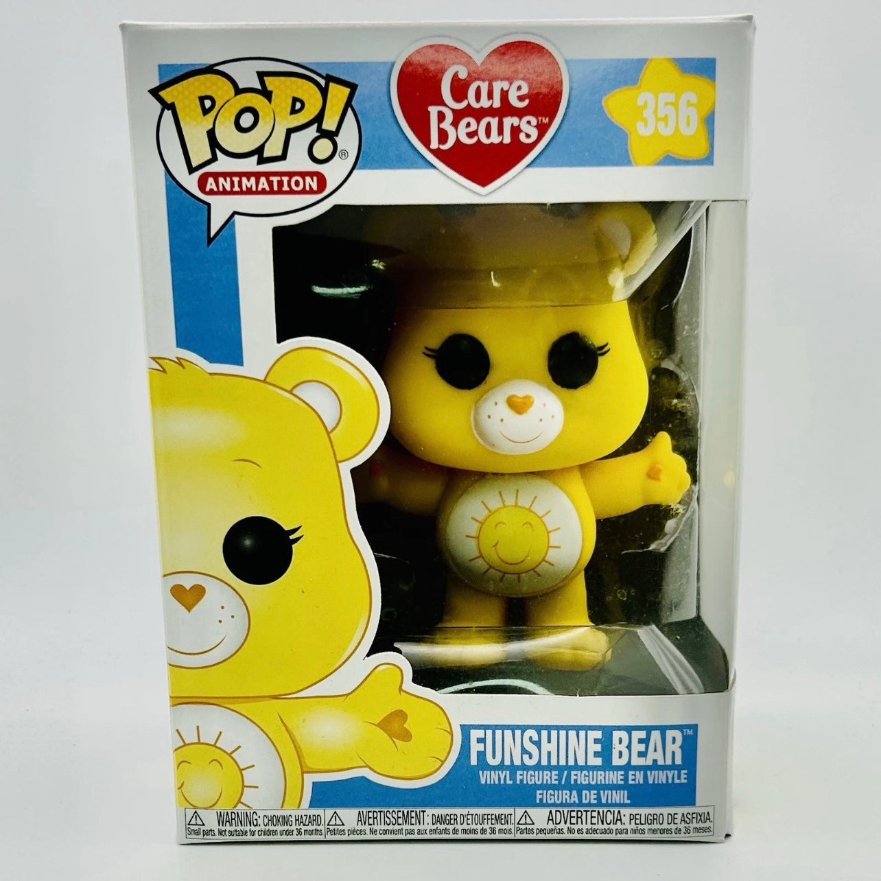 Funko Pop! Animation: Care Bears - Funshine Bear #356