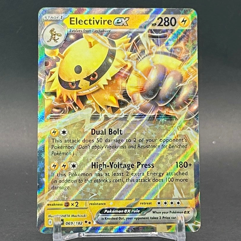 NM - Pokémon TCG - Electivire EX 069/182 Double Rare Holo - Destined Rivals