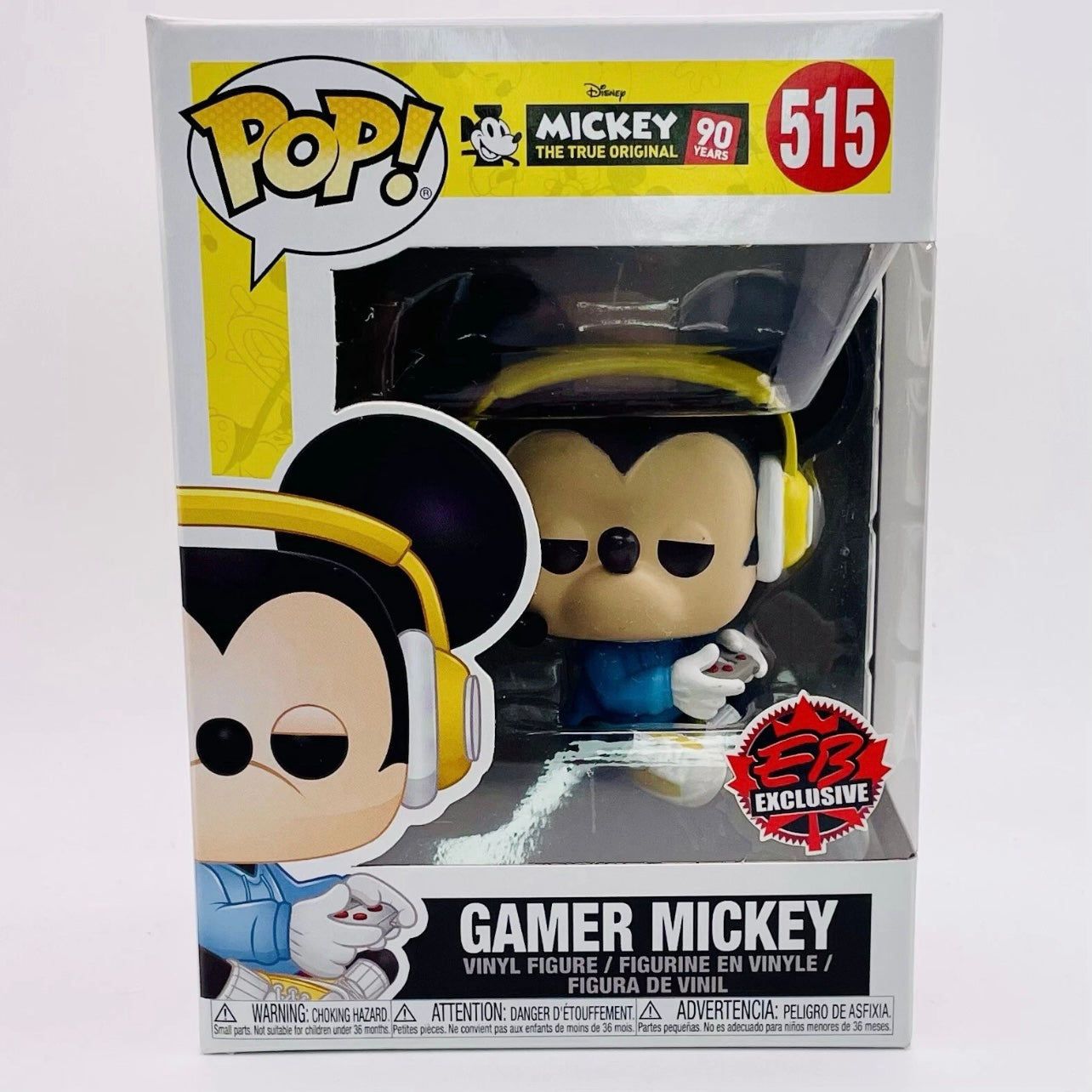 Funko Pop! Disney 90 Years - Gamer Mickey #515 - EB Games Exclusive