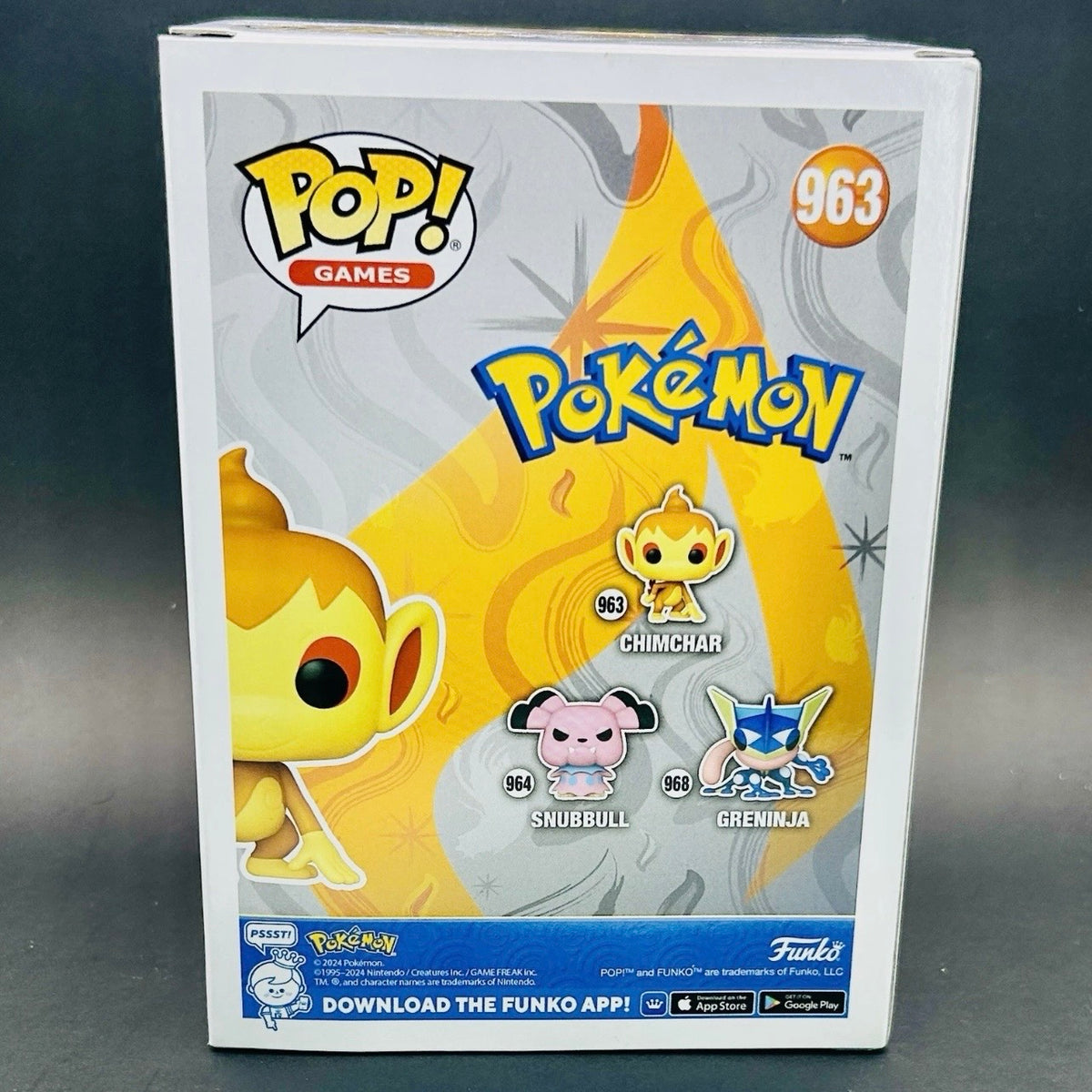 Funko Pop! Games: Pokémon- Chimchar #963 Flocked Funko Shared Exclusive