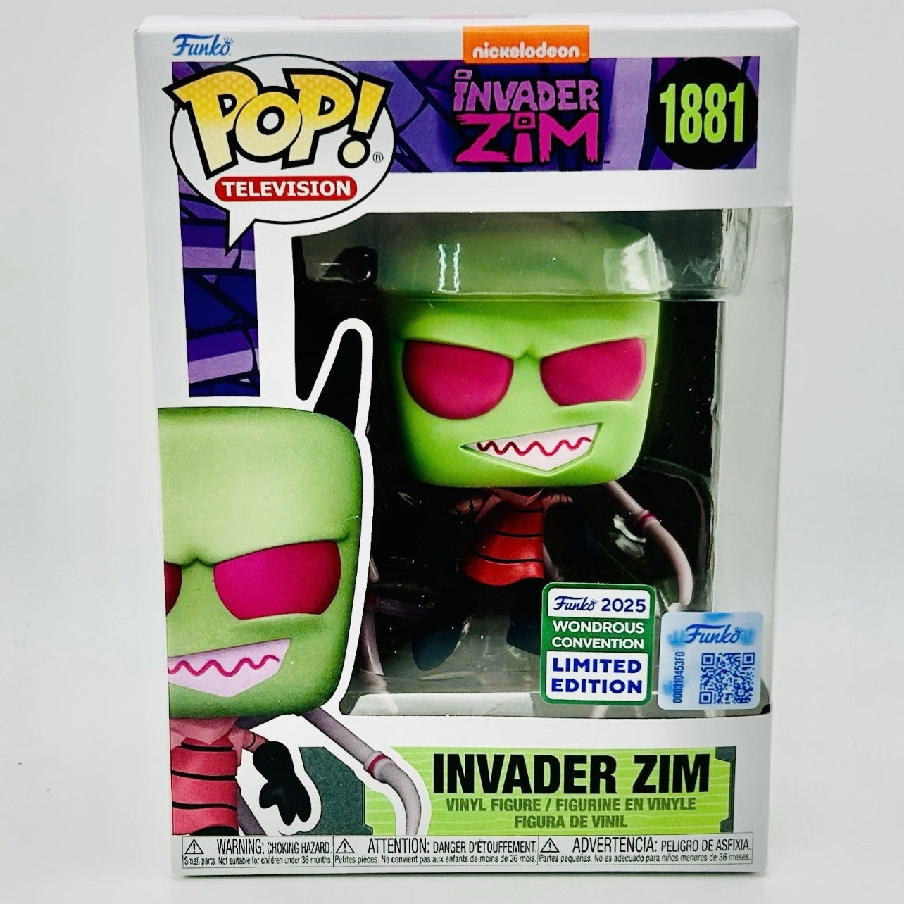 Funko Pop! Television: Invader Zim #1881 - 2025 Wondrous Convention Exclusive