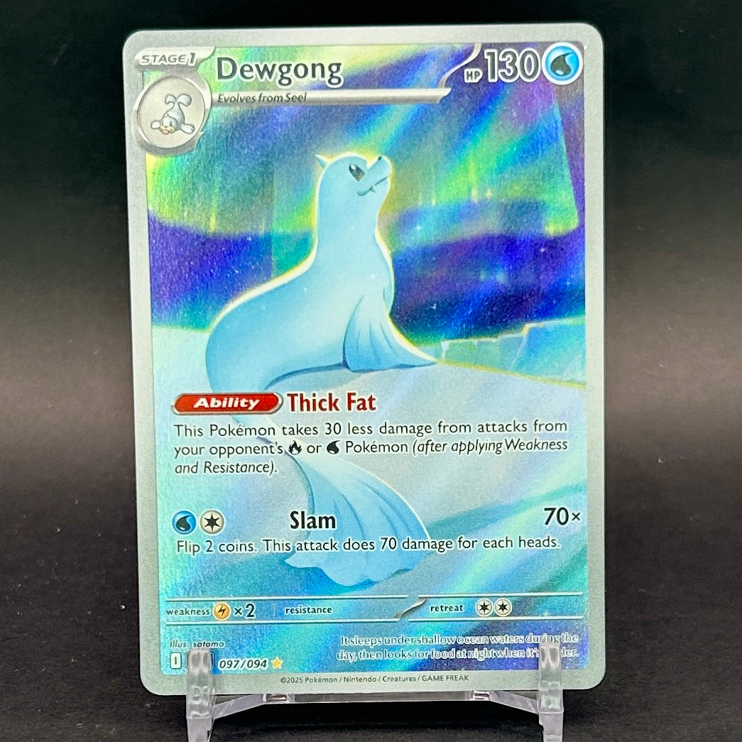 NM - Pokémon TCG - Dewgong 097/094 Illustration Rare - Phantasmal Flames