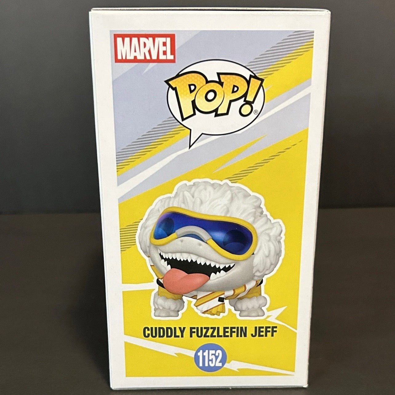 Funko Pop! Marvel Rivals: Cuddly Fuzzlefin Jeff #1152 - Limited Edition LE 9500pcs