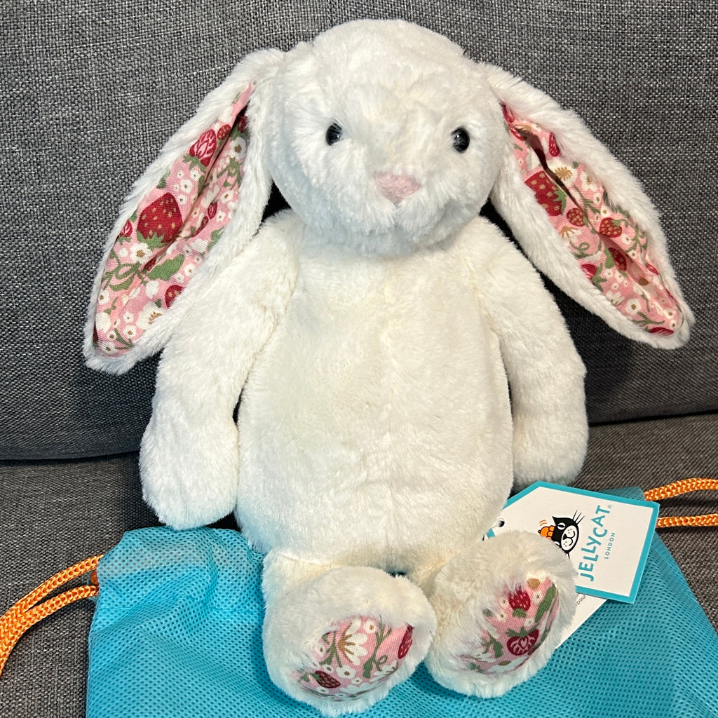 Jellycat Blossom Cream Bunny ‘Berry’ - Small (Little)