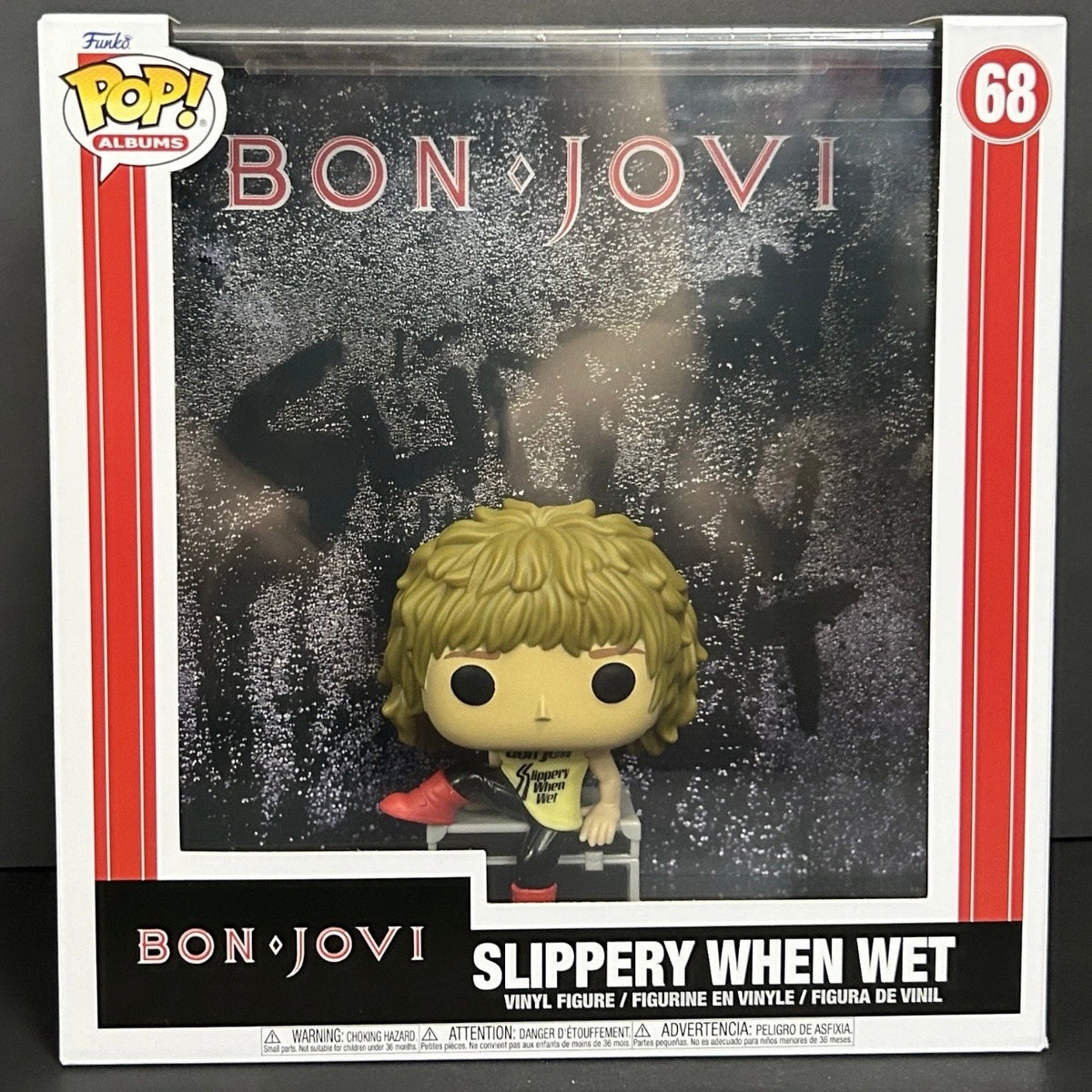Funko Pop! Albums: Slippery When Wet #68 - Bon Jovi