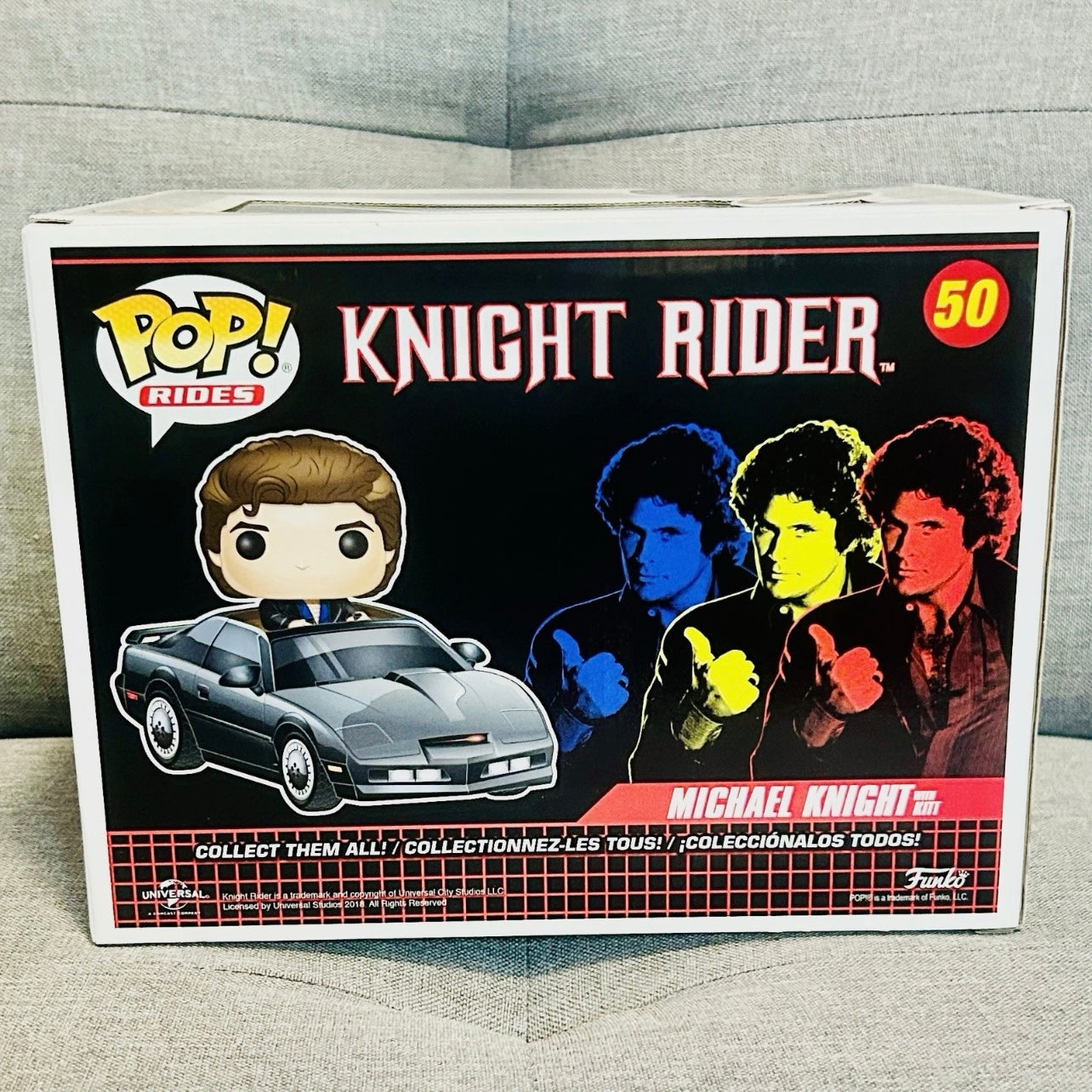 Funko Pop! Rides: Michael Knight with Kitt #50 - Knight Rider