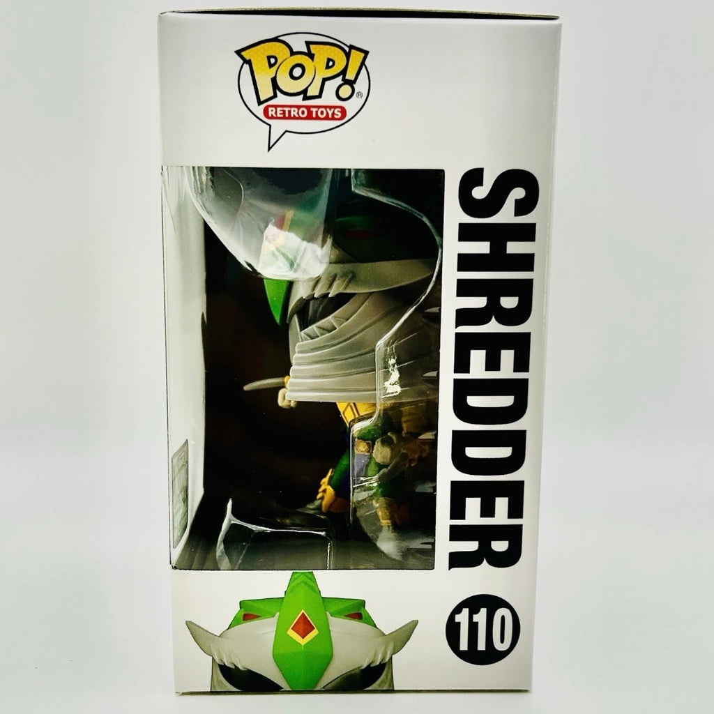 Funko Pop! Retro Toys: Teenage Mutant Ninja Turtles / Power Rangers: Shredder #110 - 2022 Funkon Limited Edition (Slight Box Damage)