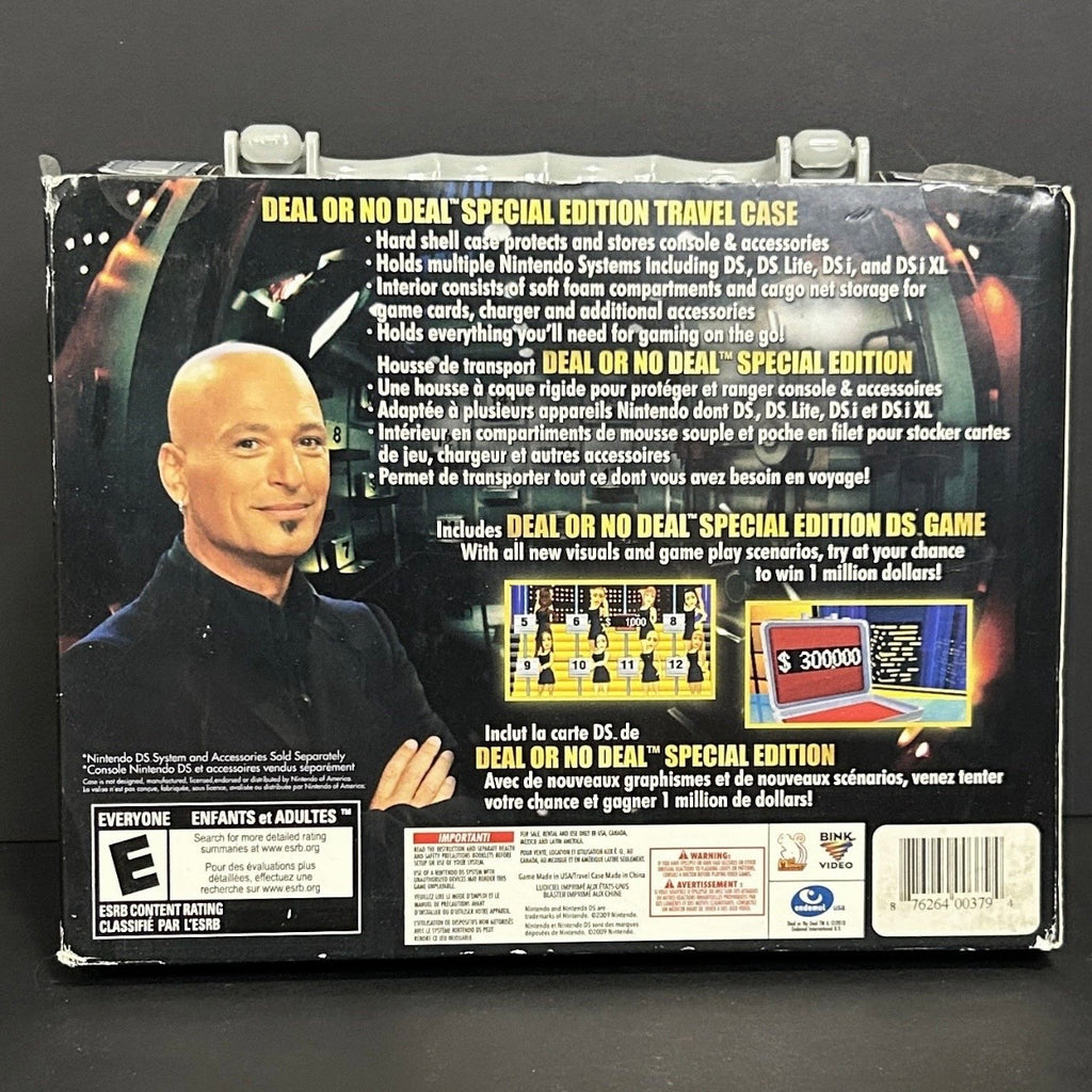 New Factory Sealed - Nintendo DS - Deal or No Deal Special Edition Bundle - Game + Travel Case