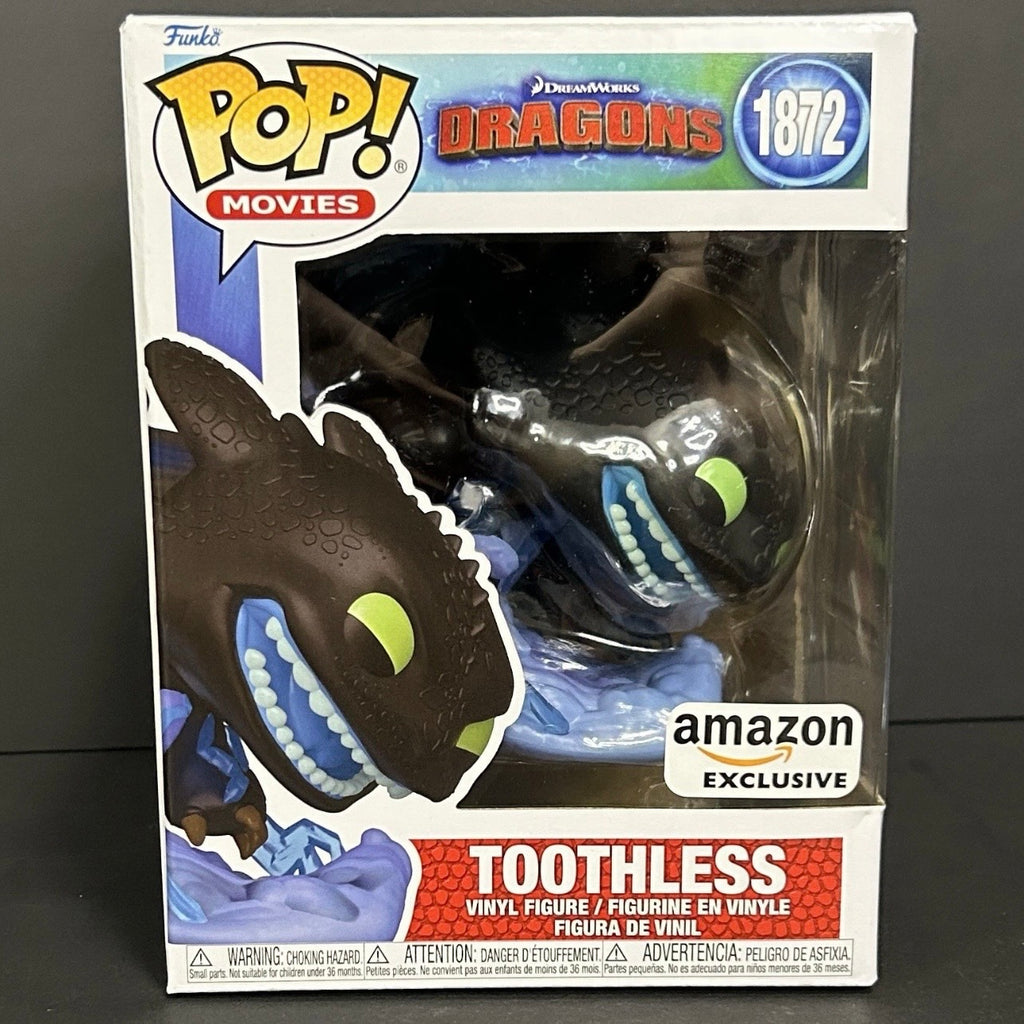 Funko Pop! Movies: How to Train Your Dragon - Toothless #1872 Amazon Exclusive (Pop! Premium)