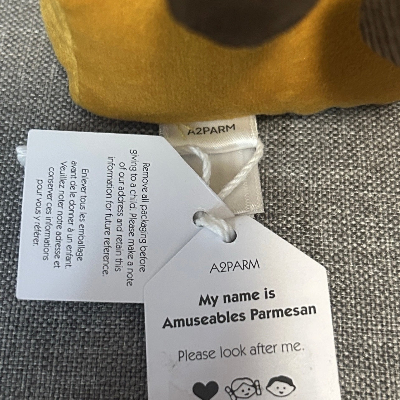 Jellycat Amuseables Parmesan