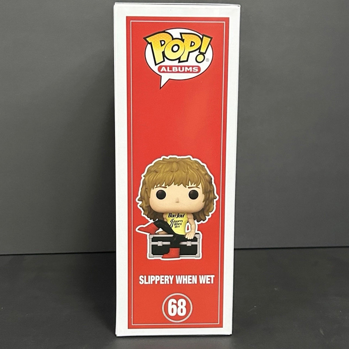 Funko Pop! Albums: Slippery When Wet #68 - Bon Jovi