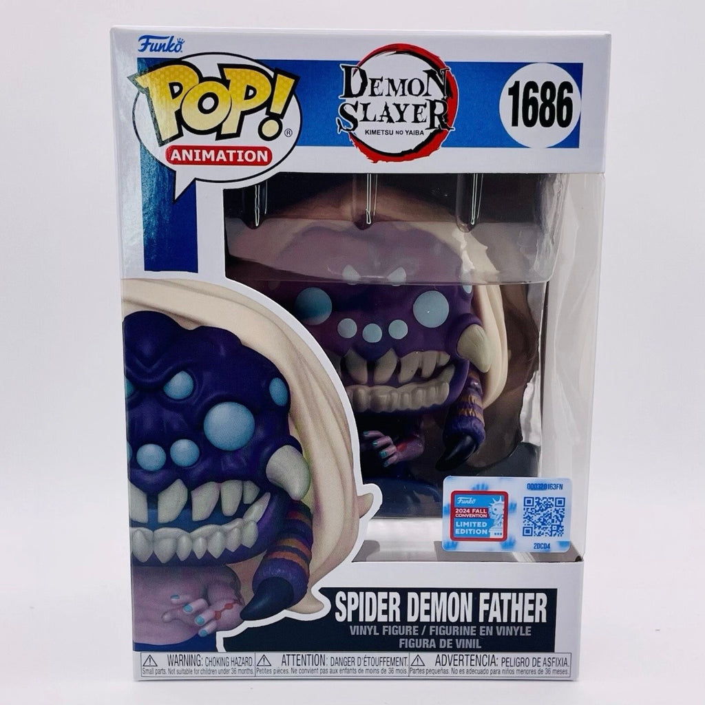 Funko Pop! Animation: Demon Slayer - Spider Demon Father #1686 - 2024 NYCC Fall Convention Exclusive