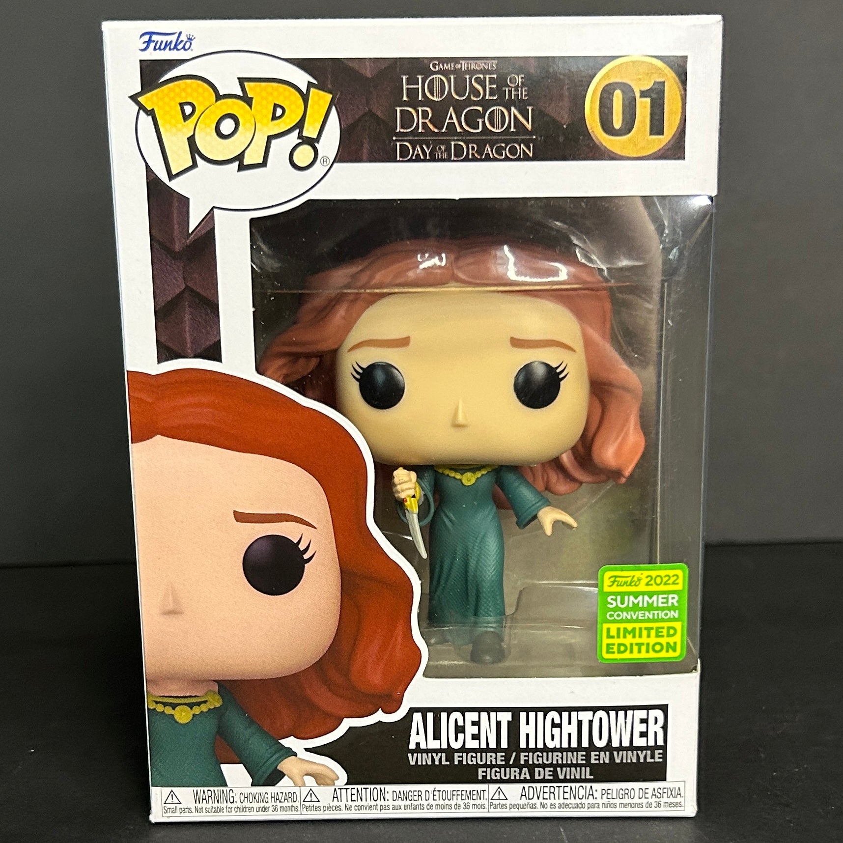 Funko Pop! House of the Dragon - Alicent Hightower #01 - SDCC Summer Convention Exclusive