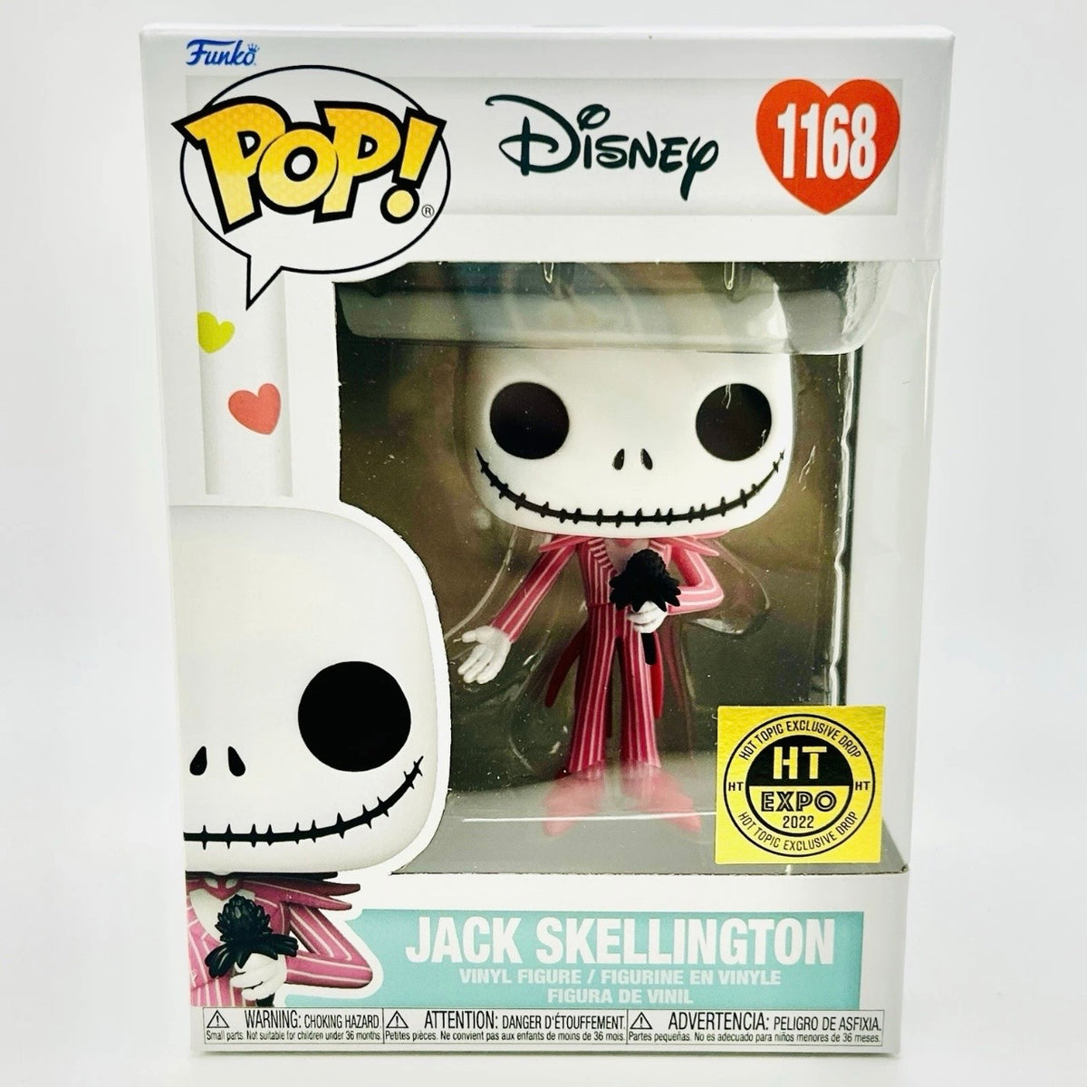 Funko Pop! Disney: Jack Skellington #1168 - Hot Topic Expo Exclusive