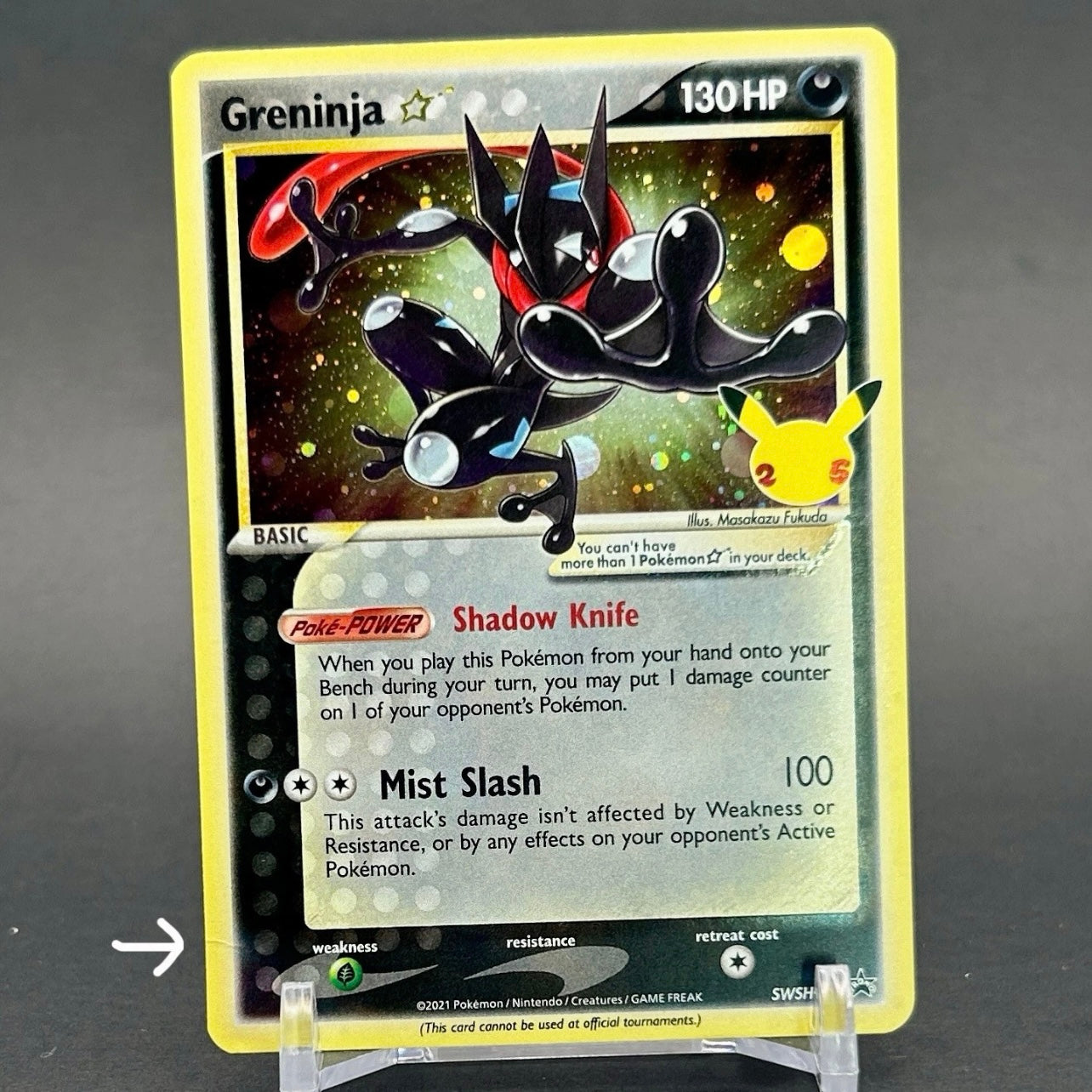LP (Small Crease) - Pokémon TCG - Greninja SWSH144 - Black Star Promo