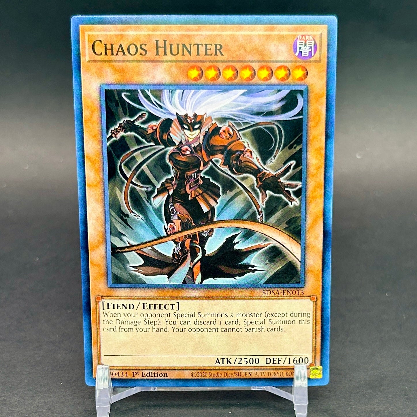 NM - Yu-Gi-Oh! - Chaos Hunter 1st Edition SDSA-EN013 - Structure Deck: Sacred Beasts