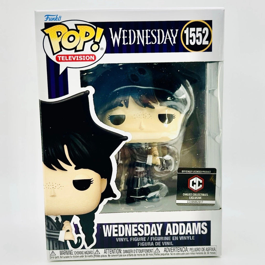 Funko Pop! Television: Wednesday - Wednesday Addams #1552 - Chalice Collectibles Exclusive