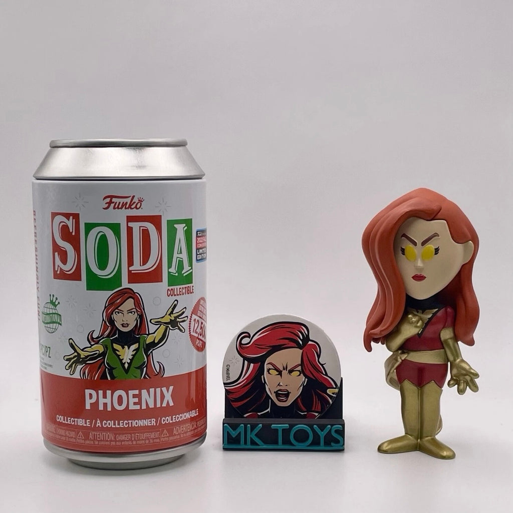 Funko Soda - Phoenix - X-Men - Fall Convention International Exclusive - CHASE - LE 2000pcs