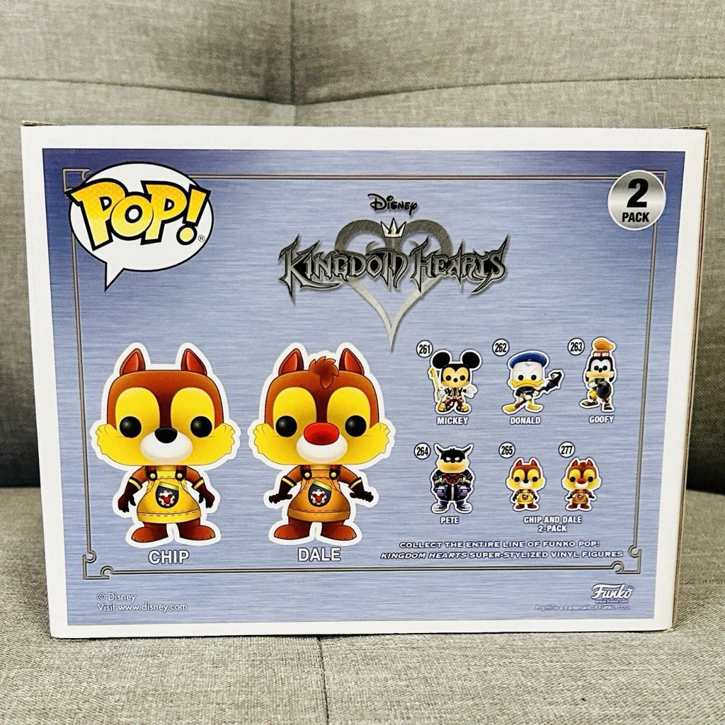 Funko Pop! Games: Kingdom Hearts - Chip and Dale 2 pack