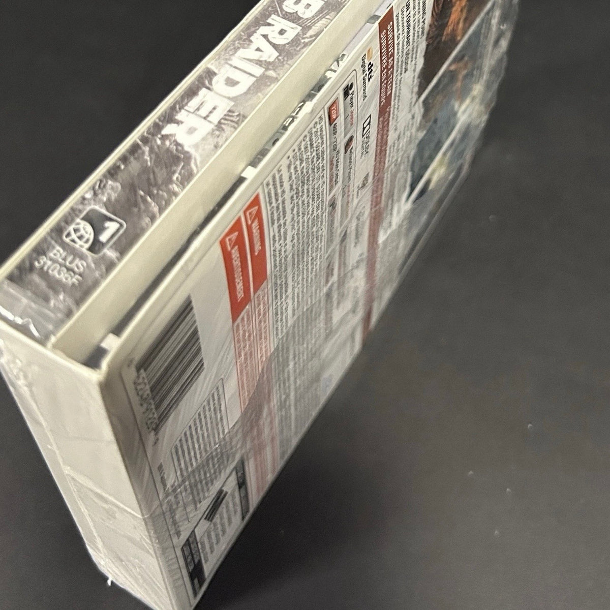 New Factory Sealed - PS3 Tomb Raider - Launch Edition (PlayStation 3, 2013) - Loose Wrap on Back