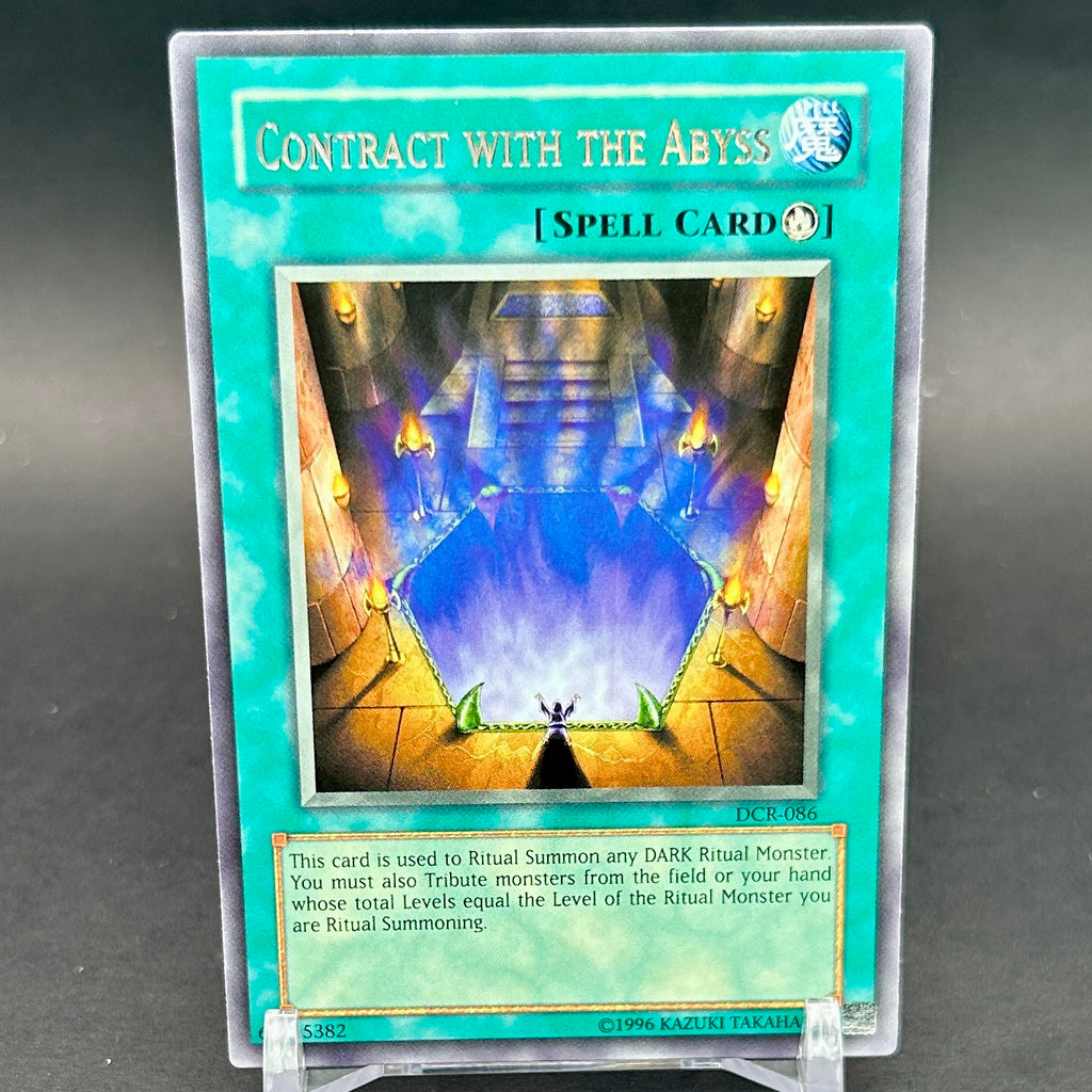 NM - Yu-Gi-Oh! - Contract with the Abyss DCR-086 - Dark Crisis