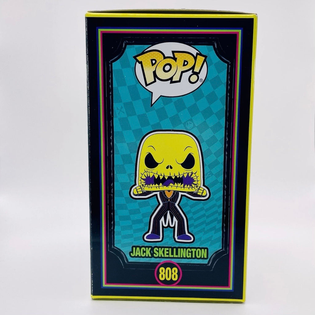 Funko Pop! Disney: The Nightmare Before Christmas - Jack Skellington #808 Blacklight - GameStop Exclusive