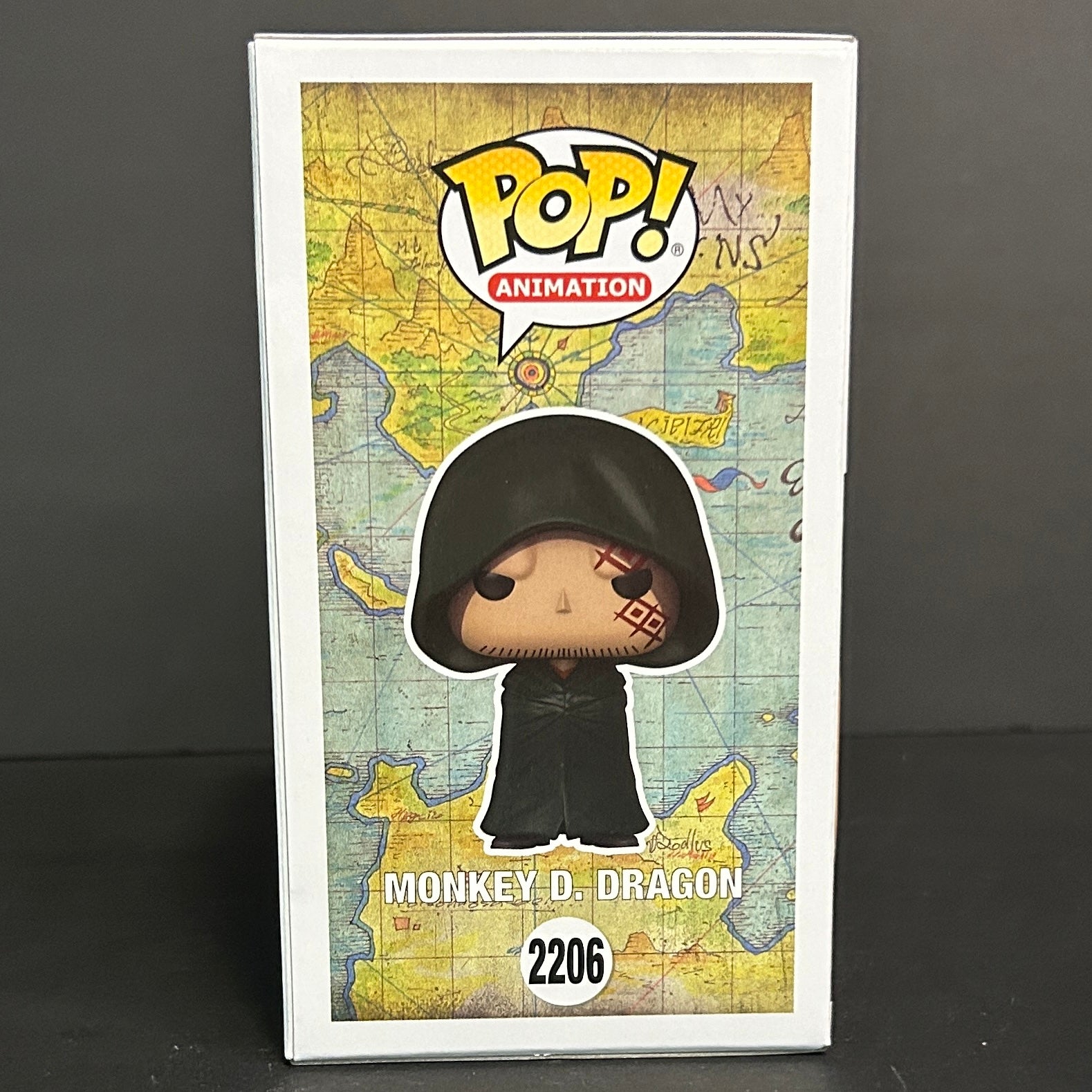Funko Pop! Animation: One Piece - Monkey D. Dragon #2206 - Chrono Toys Exclusive