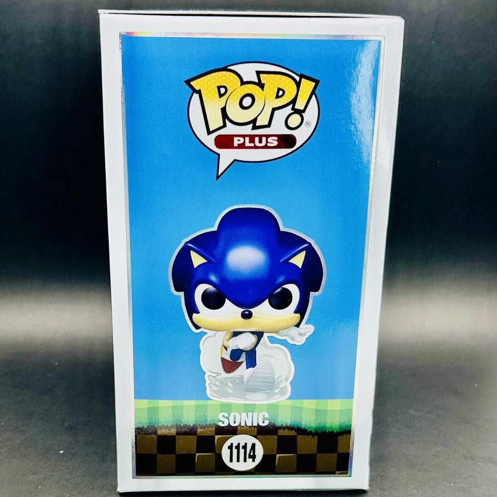 Funko Pop! Plus: Sonic the Hedgehog #1114 Pearlescent (Corner Box Ding)