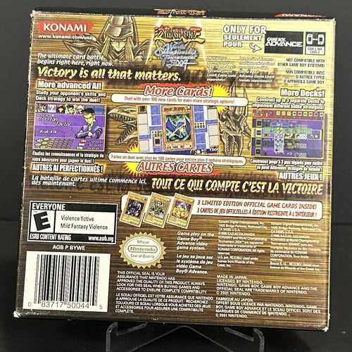 CIB - Tested - GBA - Yu-Gi-Oh! World Championship Tournament 2004 - Game Boy Advance - Complete in Box