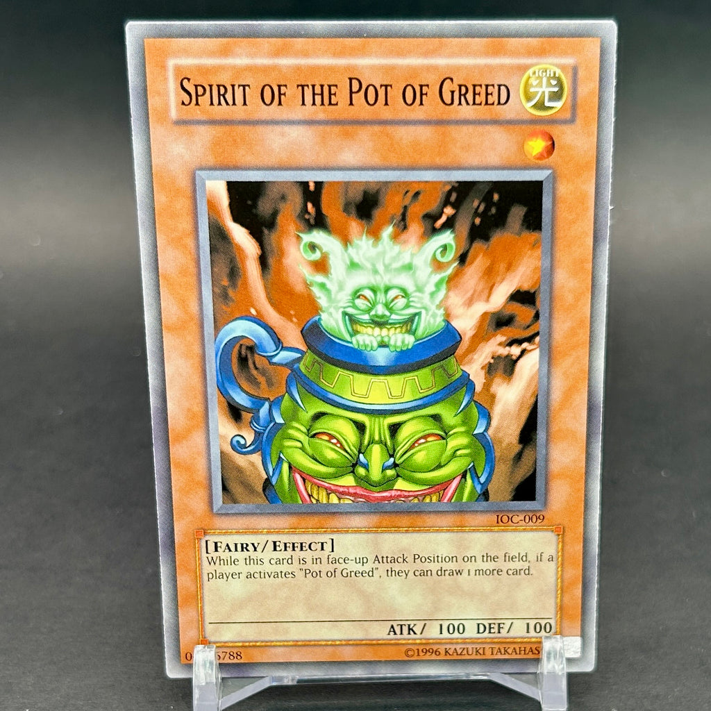 NM - Yu-Gi-Oh! - Spirit of the Pot of Greed IOC-009 - Invasion of Chaos