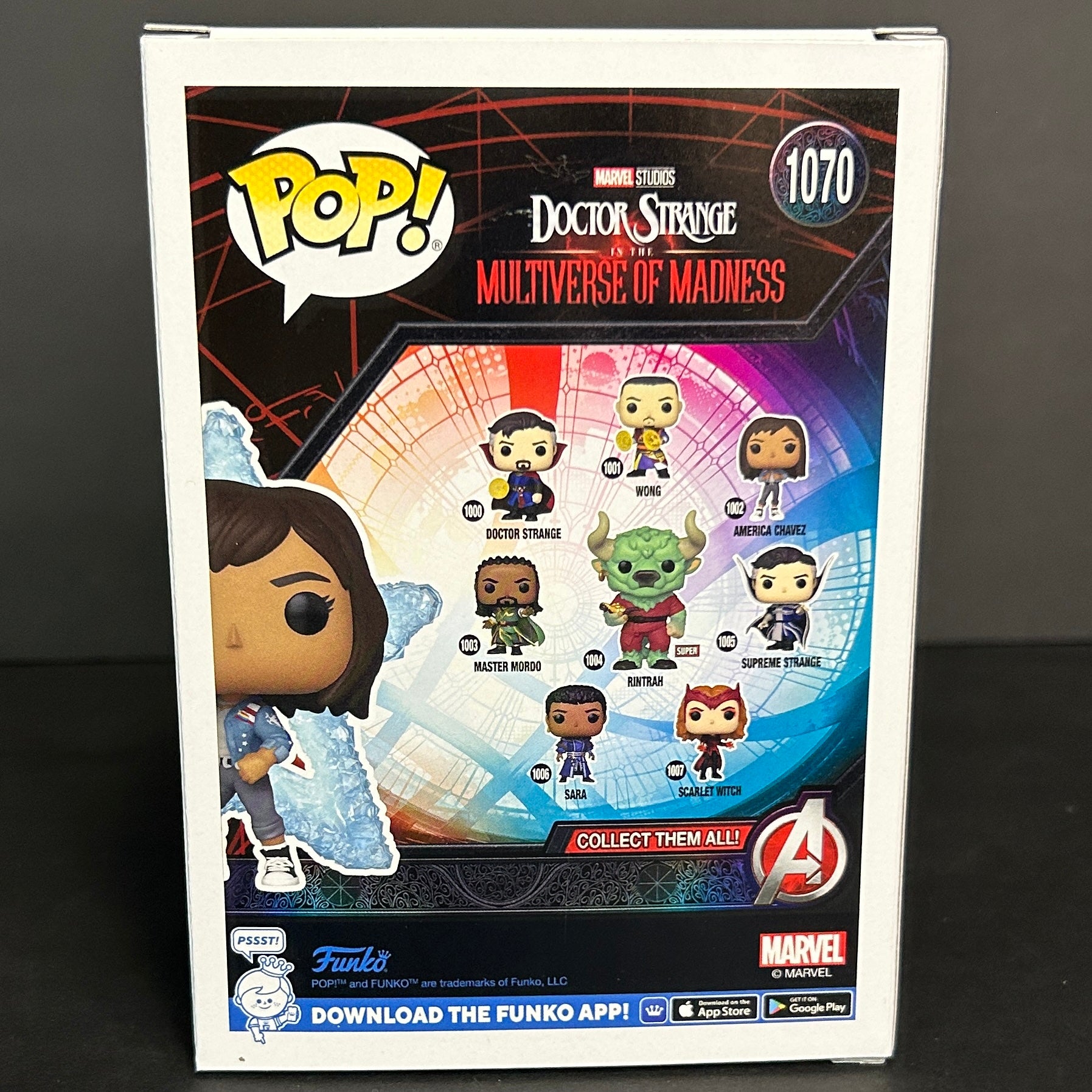 Funko Pop! Doctor Strange in the Muliverse of Madness - America Chavez #1070 - 2022 Summer Convention Exclusive