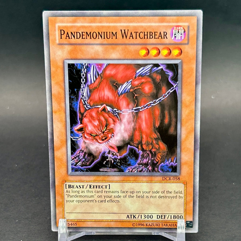 NM - Yu-Gi-Oh! - Pandemonium Watchbear DCR-058 - Dark Crisis