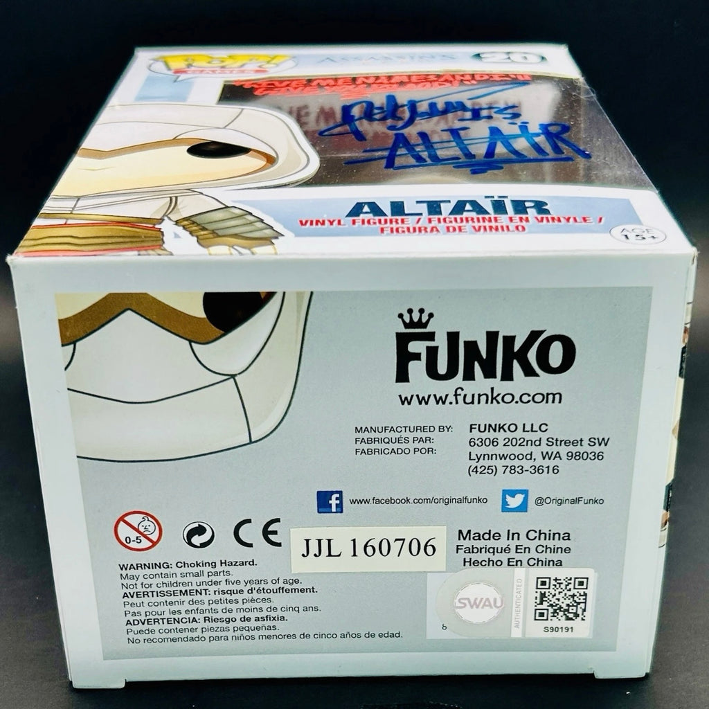 Funko Pop! Autographed Altair #20 - Assassin’s Creed - Philip Shahbaz - Dual Quote