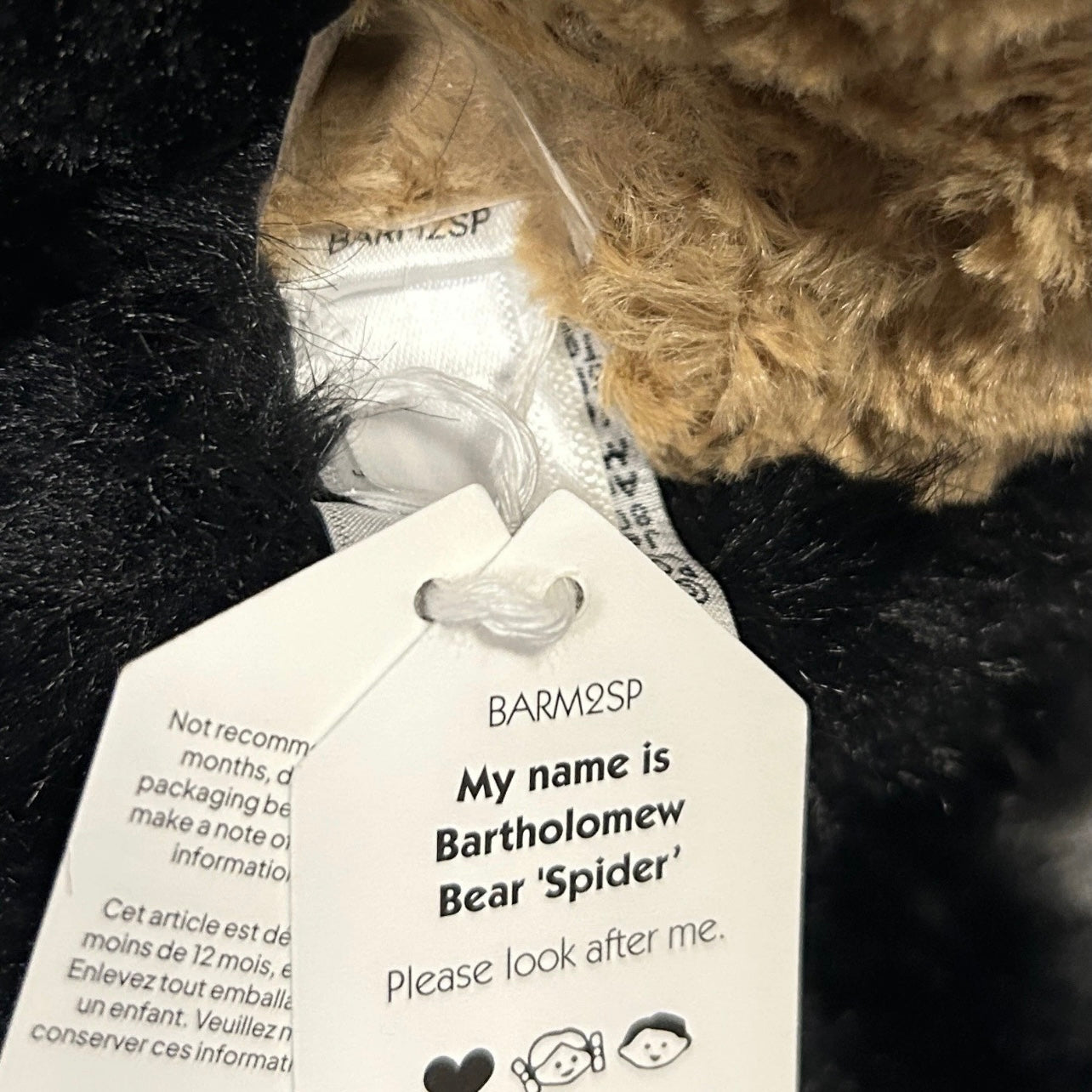 Jellycat Bartholomew Bear Spider Outfit (Halloween 2025)