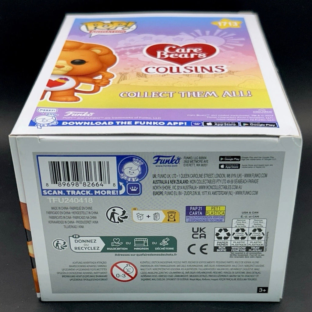 Funko Pop! Animation: Care Bears Cousins - Brave Heart Lion #1713