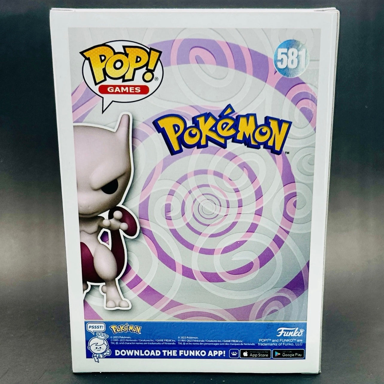 Funko Pop! Mewtwo #581 Pearlescent (Pokémon Center Exclusive)
