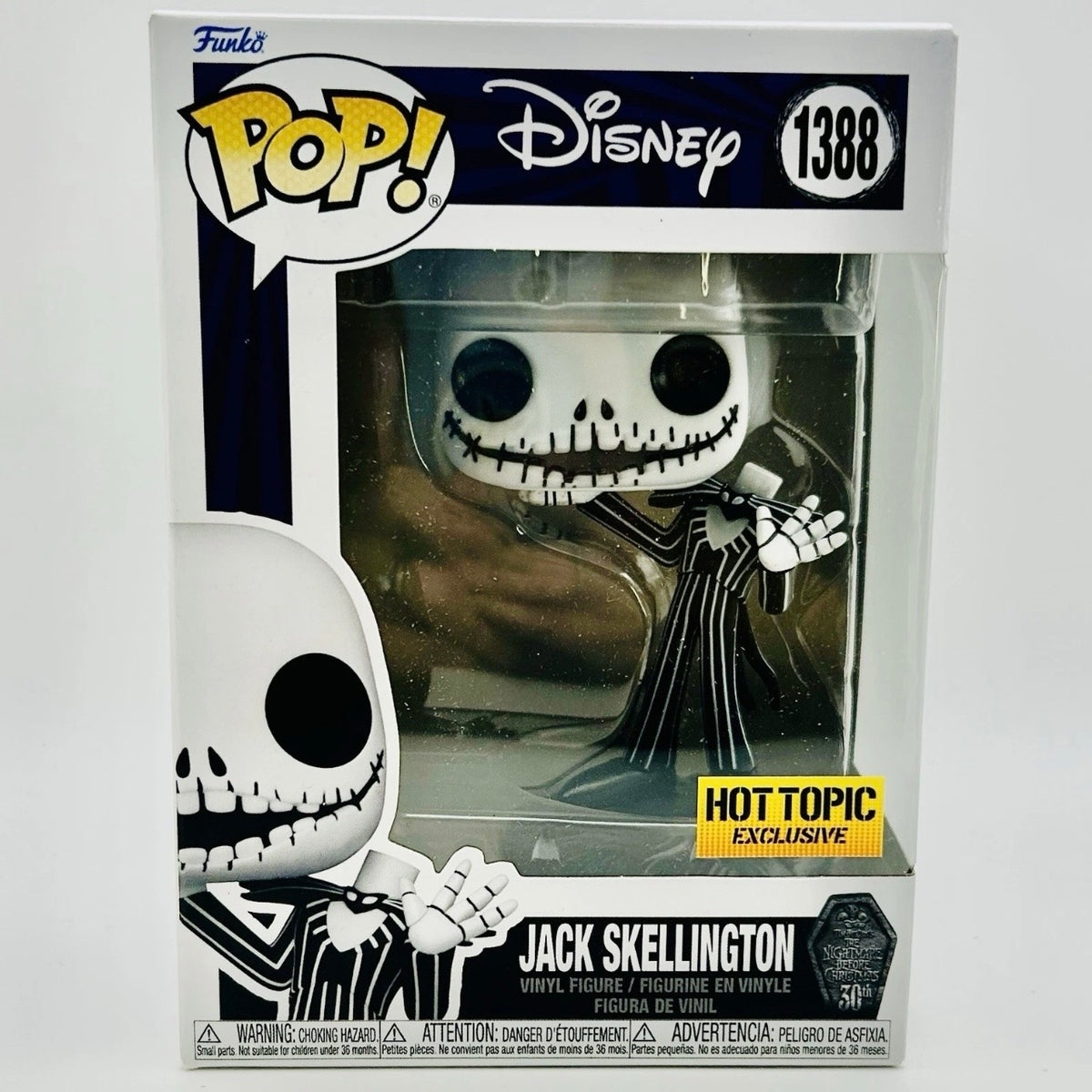 Funko Pop! Disney: Jack Skellington #1388 - Hot Topic Exclusive