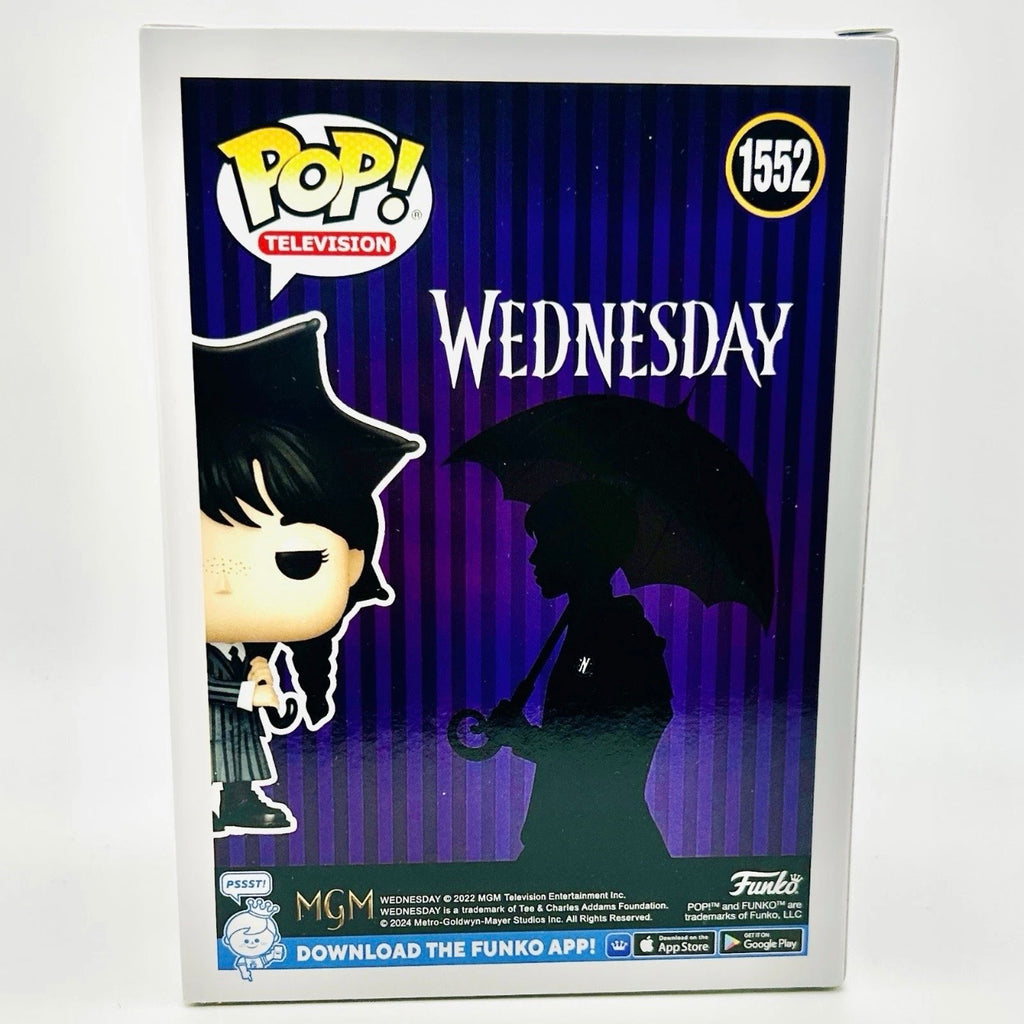 Funko Pop! Television: Wednesday - Wednesday Addams #1552 - Chalice Collectibles Exclusive