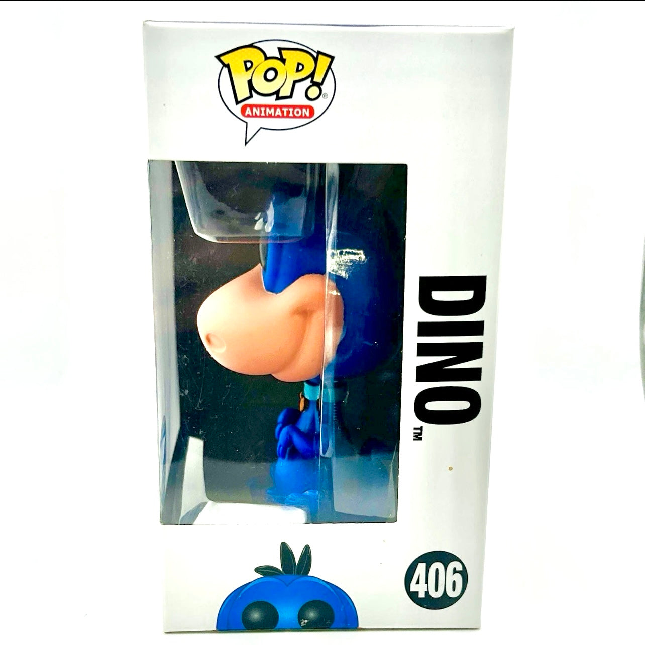 Funko Pop! Animation: The Flintstones - Dino #406 (Blue Variant) Hanna Barbera LE 2500pcs Funko Shop Exclusive