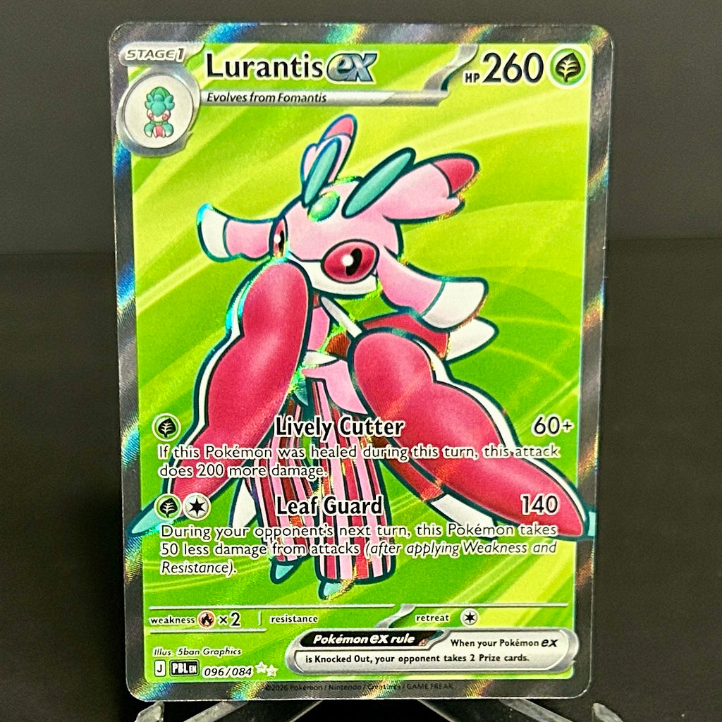 NM - Pokémon TCG - Lurantis 096/084 Full Art - Pitch Black