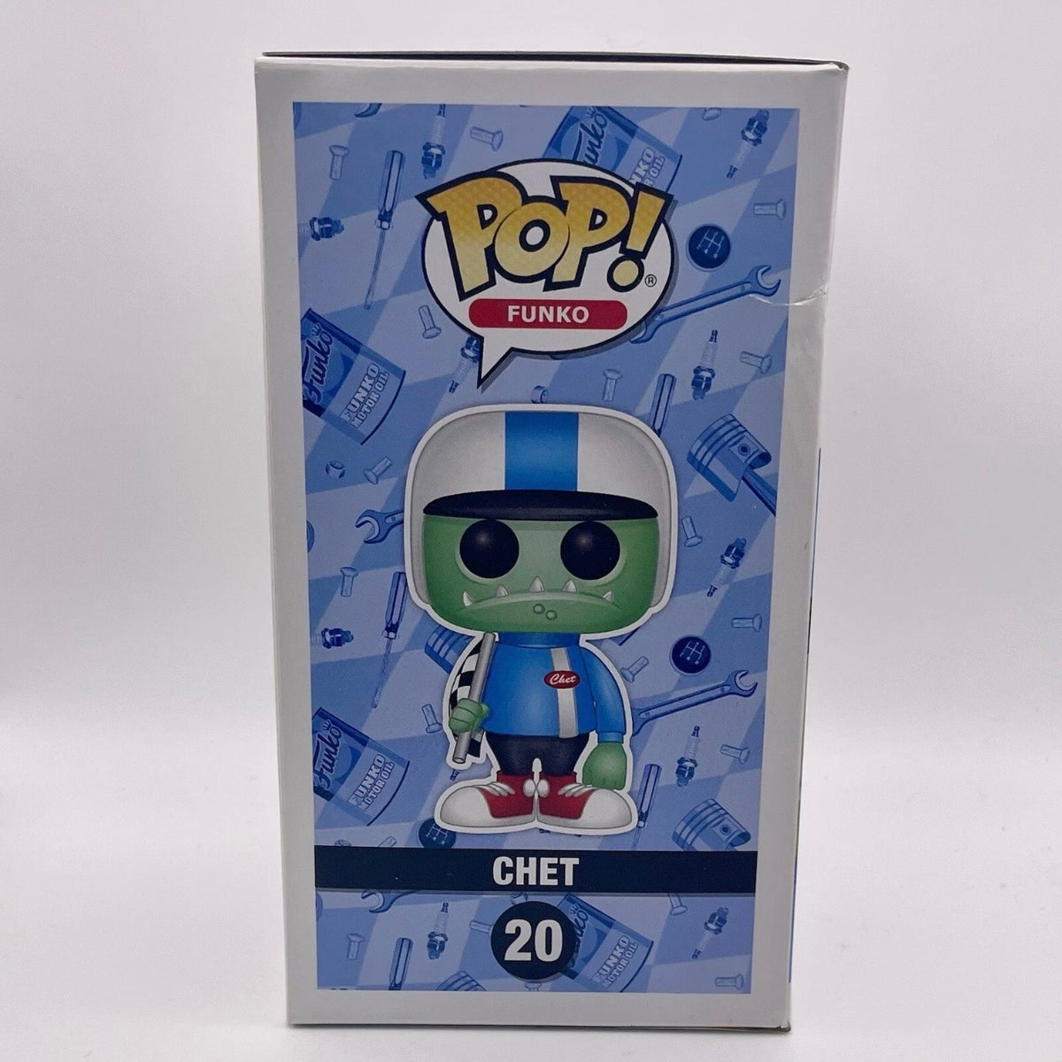 Funko Pop! Chet #20 (Green Racing Variant) Spastik Plastik - Funko Shop Exclusive