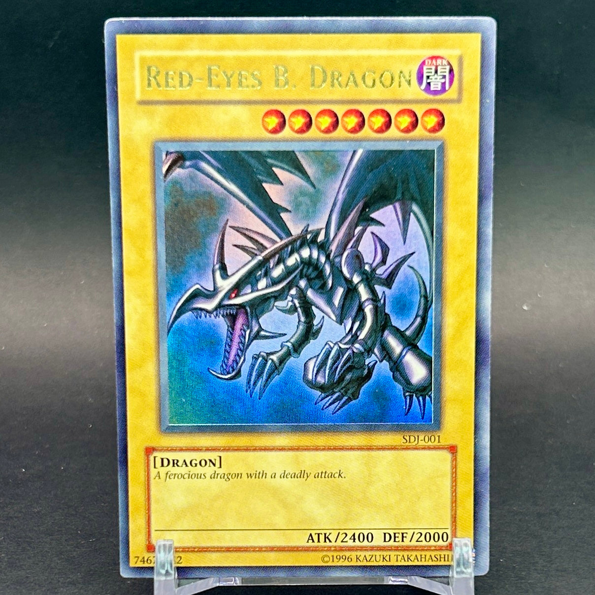 LP - Yu-Gi-Oh! - Red Eyes Black Dragon SDJ-001 - Starter Deck: Joey Unlimited (4)