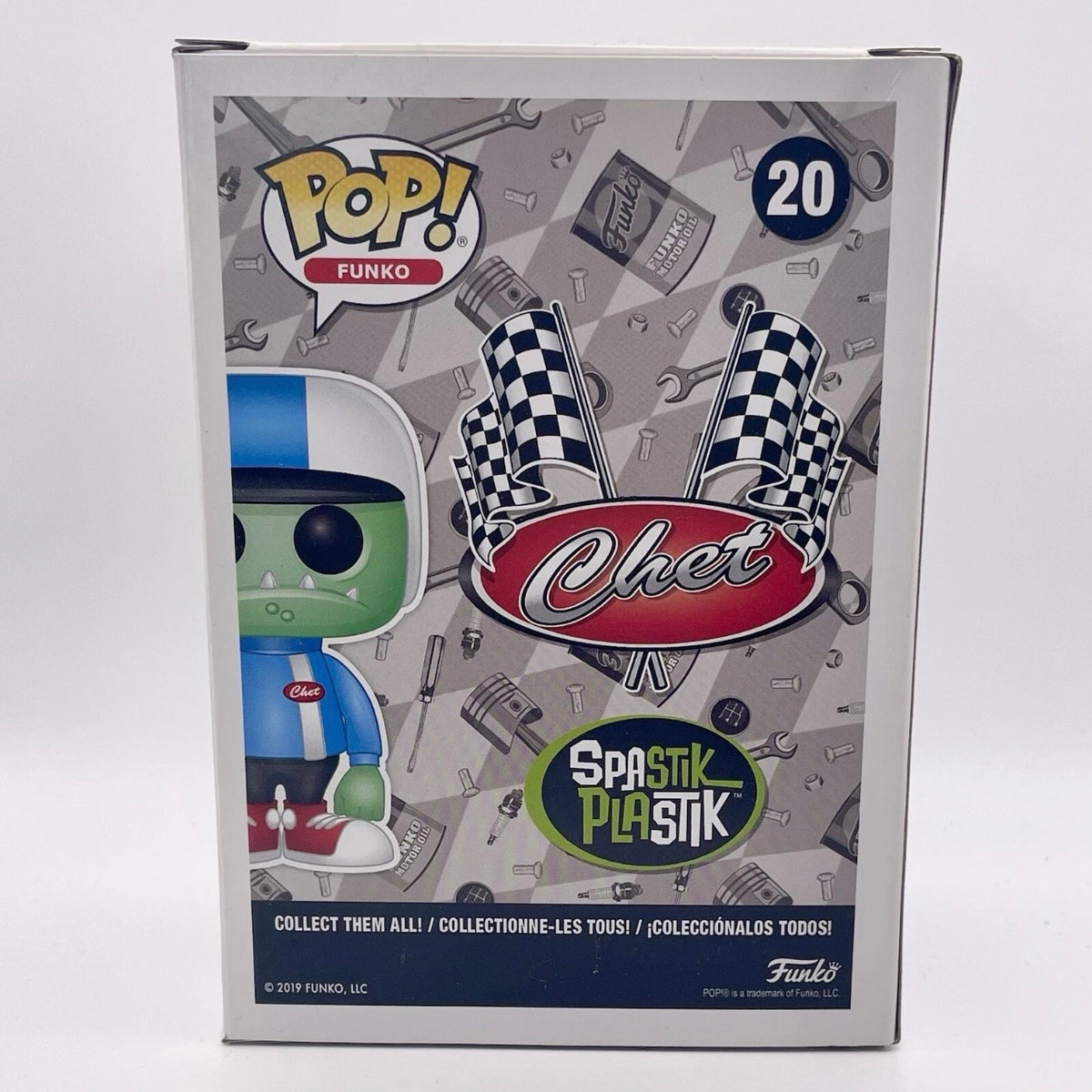 Funko Pop! Chet #20 (Green Racing Variant) Spastik Plastik - Funko Shop Exclusive