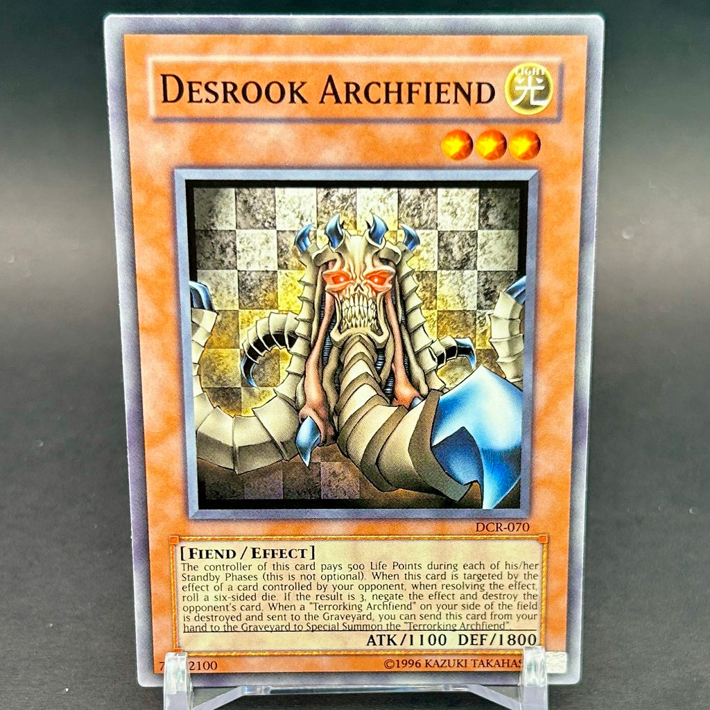 NM - Yu-Gi-Oh! - Desrook Archfiend DCR-070 - Dark Crisis