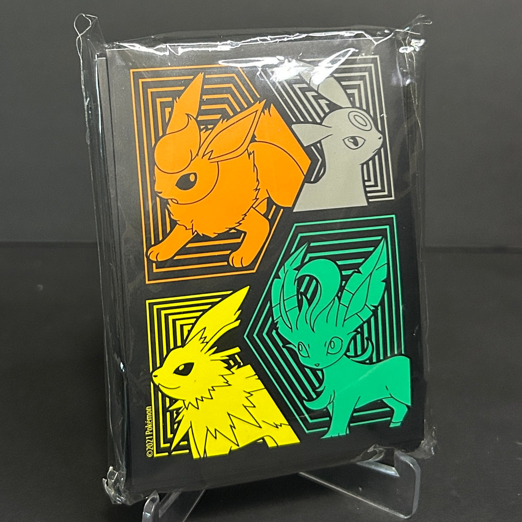 Pokémon TCG Evolving Skies ETB Flareon, Jolteon, Umbreon, Leafeon Card Sleeves (65 Sleeve Pack)