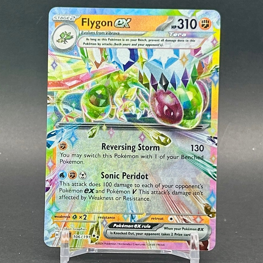 NM - Pokémon TCG - Flygon EX 106/191 Double Rare - Surging Sparks